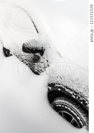 Car under the snow Car under the snow 121531529