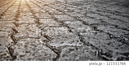 Old paving stone Old paving stone 121531766