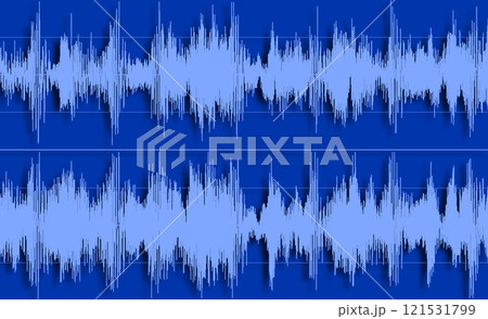 Shape of sound waves 121531799