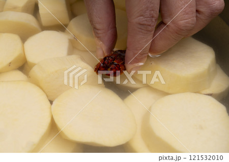 栗きんとんを作る 121532010