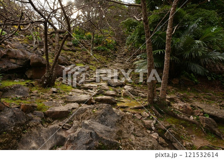 岩場の道 岩場の道 121532614
