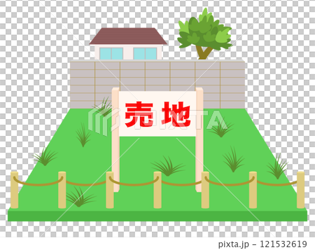 空置土地房地產銷售示意圖 121532619