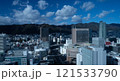 青空広がる街並み 神戸 三ノ宮 121533790