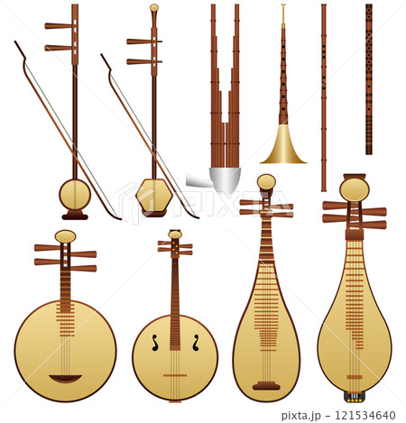 Chinese Music Instruments 121534640