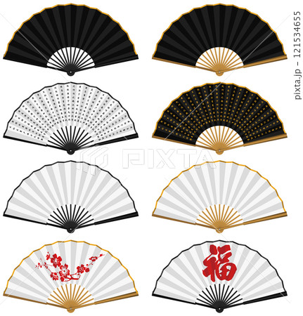 Chinese Traditional Folding Fans 121534655