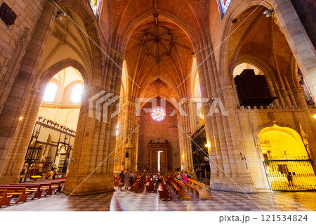 Murcia Cathedral or Saint Mary Church interior Murcia Cathedral or Saint Mary Church interior 121534824