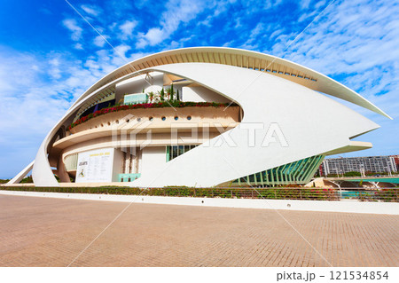 The City of Arts and Sciences in Valencia, Spain 121534854