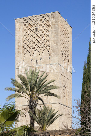 The Hassan Tower in Rabat 121534868
