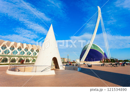 The City of Arts and Sciences in Valencia, Spain 121534890