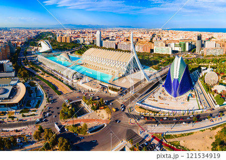 The City of Arts and Sciences in Valencia, Spain The City of Arts and Sciences in Valencia, Spain 121534919
