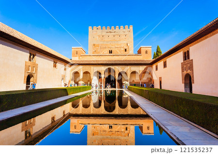 Court of the Myrtles, Comares Palace, Alhambra Fortress 121535237