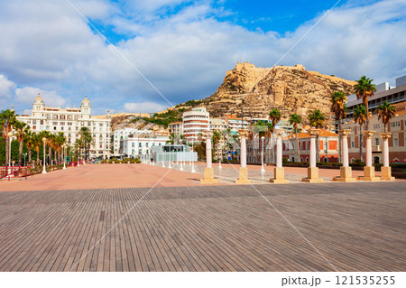 Santa Barbara Castle in Alicante, Spain 121535255