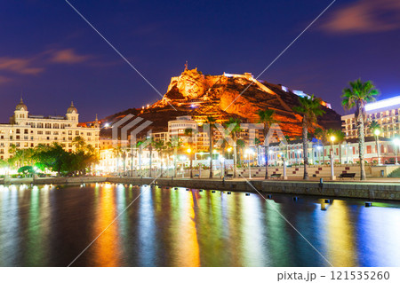 Santa Barbara Castle in Alicante, Spain Santa Barbara Castle in Alicante, Spain 121535260