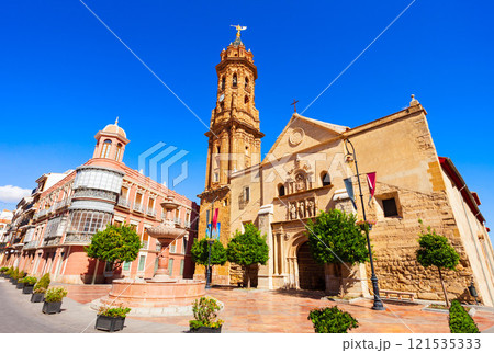 Saint Sebastian Parish Church in Antequera city, Spain Saint Sebastian Parish Church in Antequera city, Spain 121535333