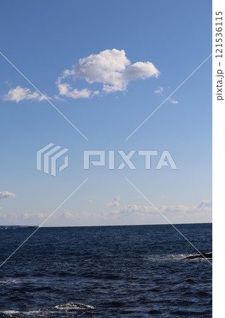 おおぞらに浮かぶ雲は、様々な形が生まれ変化していく 121536115