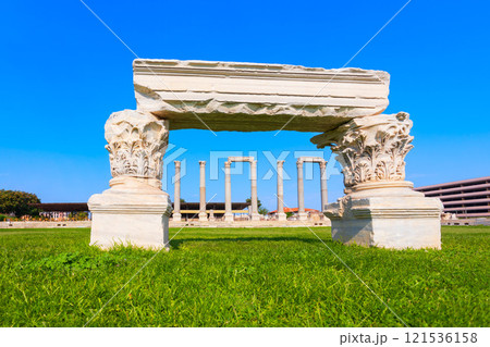 The Agora of Smyrna in Izmir city in Turkey The Agora of Smyrna in Izmir city in Turkey 121536158