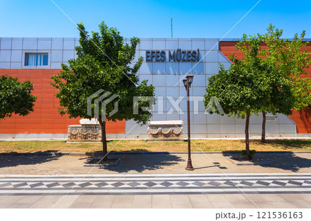 Efes Muzesi means Ephesus Museum is a archaeological Museum in Turkey 121536163