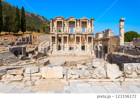 Ephesus ancient greek city is located in Izmir Province in Turkey Ephesus ancient greek city is located in Izmir Province in Turkey 121536172