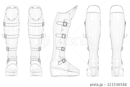 How To Draw Boots From The Front View