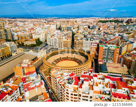 Plaza de Toros is a bullring in Valencia 121536666