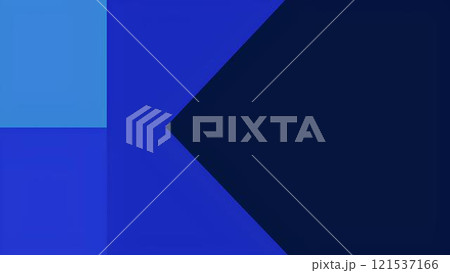 Modern abstract background with geometric shapes in blue colors.  121537166