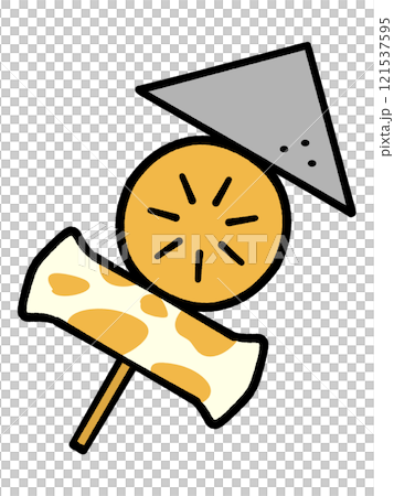 おでんの串イラスト素材 121537595