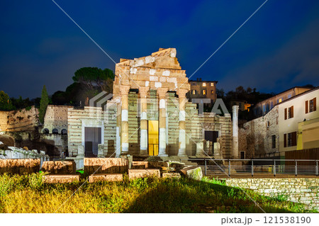 Capitolium in Roman forum, Brescia Capitolium in Roman forum, Brescia 121538190