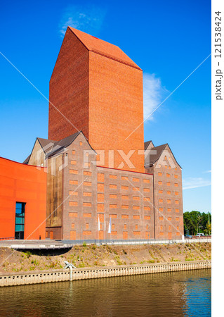 Duisburg city skyline in Germany Duisburg city skyline in Germany 121538424