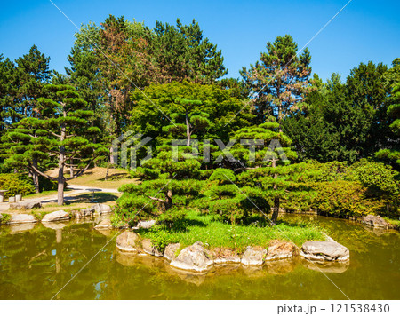 Nordpark public green area, Dusseldorf 121538430