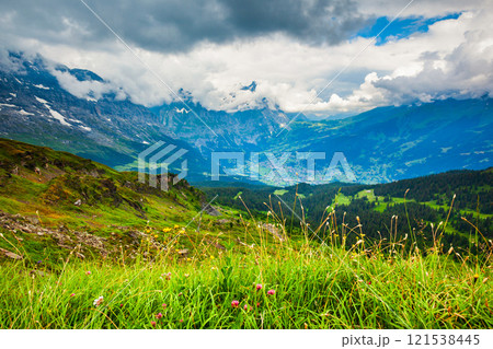 Lauterbrunnen valley, Bernese Oberland, Switzerland 121538445