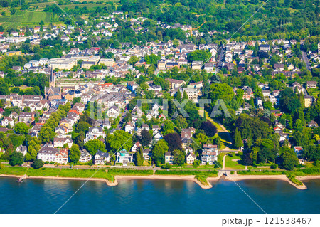 Bonn suburb aerial view, Germany Bonn suburb aerial view, Germany 121538467