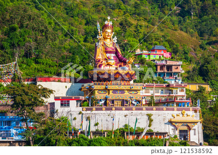 Guru Padmasambhava statue in Rewalsar, India 121538592