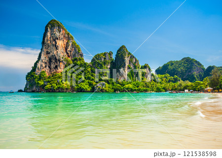 Clear water beach in Thailand Clear water beach in Thailand 121538598