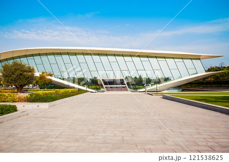 Etihad Museum in Dubai, UAE Etihad Museum in Dubai, UAE 121538625