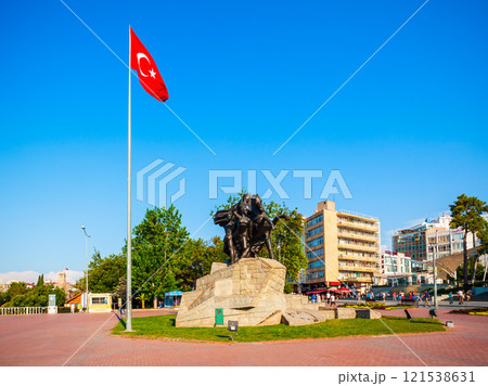 Republic Square in Antalya, Turkey 121538631