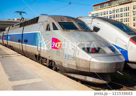 TGV intercity high speed train TGV intercity high speed train 121538683