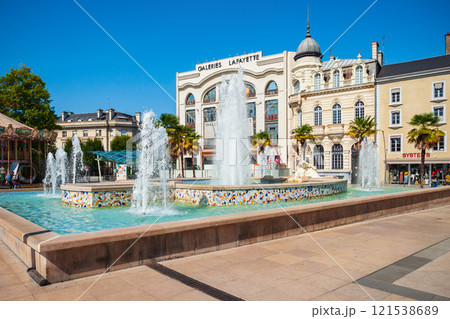 Georges Clemenceau square in Pau 121538689