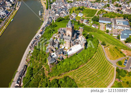Reichsburg Castle in Cochem, Germany 121538897