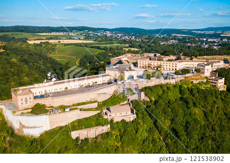 Ehrenbreitstein Fortress in Koblenz, Germany Ehrenbreitstein Fortress in Koblenz, Germany 121538902