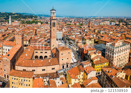 Torre Lamberti tower aerial view 121538910