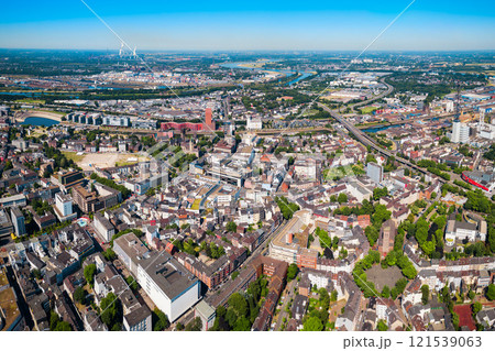 Duisburg city skyline in Germany Duisburg city skyline in Germany 121539063