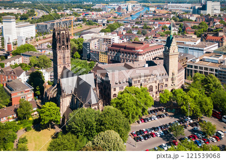 Duisburg city skyline in Germany Duisburg city skyline in Germany 121539068