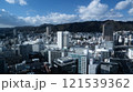 青空広がる街並み 神戸 三ノ宮 121539362