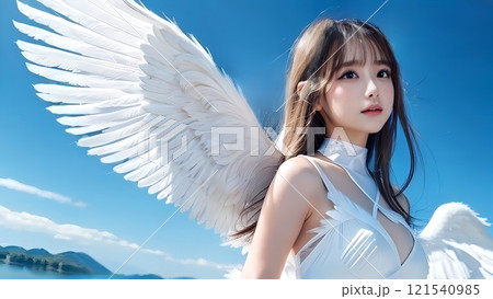 翼を持った女性 翼を持った女性 121540985