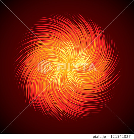Abstract background. Explosion. Vector drawing 121541027