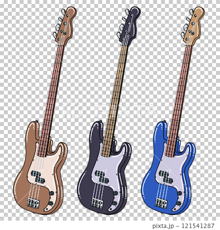 三個基地的插圖 121541287