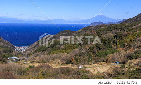 富士山の見える石部棚田 富士山の見える石部棚田 121541755