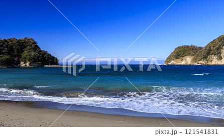 松崎町の岩地海岸 121541831