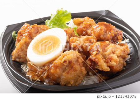 タレ唐揚げ丼 121543078