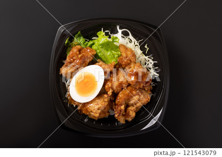 タレ唐揚げ丼 121543079